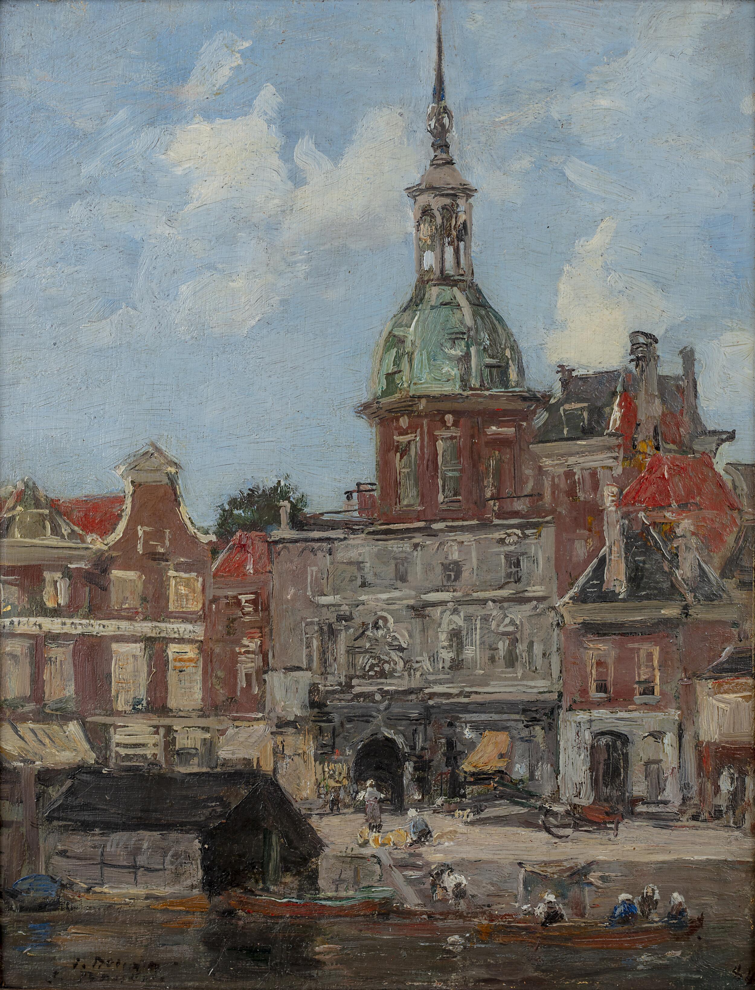 Eugène Boudin, Groothoofd vanaf de Taankade